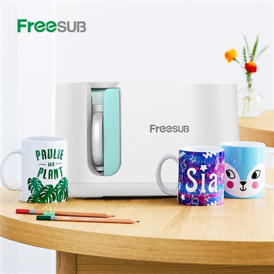 Freesub Pneumatic Mug Thaum tshav kub kub xovxwm Sublimation tshuab